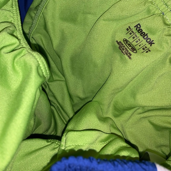 Reebok Dark Blue & Green Athletic shorts size S - Picture 7 of 8